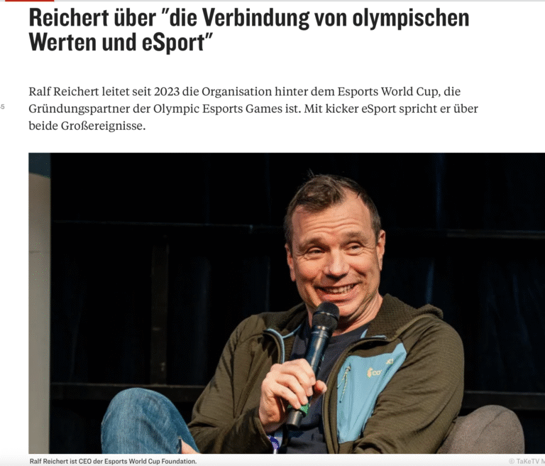 Esports World Cup and Esports Nation Cup – PR and Communications for the German-speaking Market by yellow house.